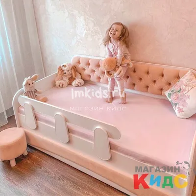 Детская кровать тахта \"Персик\" купить в России по выгодной цене | Магазин  Кидс