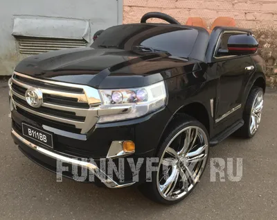 Машина детская Toyota Land Cruiser 200 купить в Москве. Интернет магазин  funnyfox.ru