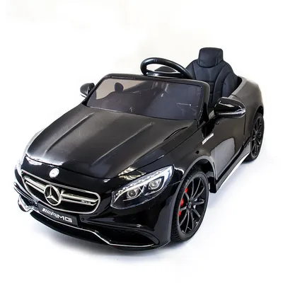 Купить Детский электромобиль Mercedes Benz S63 LUXURY 2.4G - Black -  HL169-LUX-B в Уфе | BABYCAR24