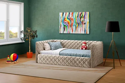 Купить Детский диван «Мишки» арт. 30012 в интернет-магазине Лайтик