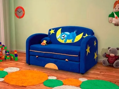 Детский диван-кровать 90*200 см SMILE темно-серый с ящиком, защитным  бортиком, матрасом и чехлом в цвет дивана, кровать детская от 3х лет, диван  детский - купить с доставкой по выгодным ценам в интернет-магазине