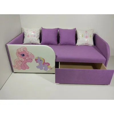 Купить Детский диван «Пони» арт. 30012 в интернет-магазине Лайтик