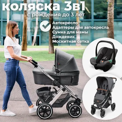 Коляски 3 в 1 ЗИМА-ЛЕТО: цены, каталог - «100 и 1 коляска»