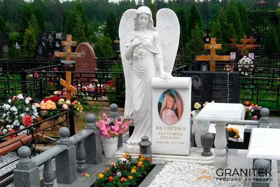 Детские памятники на могилу: Цены в СПб на изготовление из гранита, мрамора