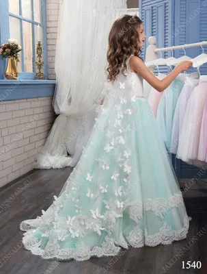Детское платье модель 1540 | Girls pageant dresses, Wedding dresses for  girls, Flower girl dress lace