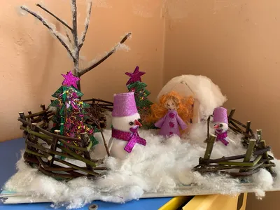 Зимние поделки в школу и детский сад: красивые поделки своими руками |  Joy-Pup - всё самое интересное! | Дзен