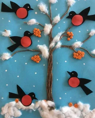 Детские поделки зима (Много фото!) - treepics.ru