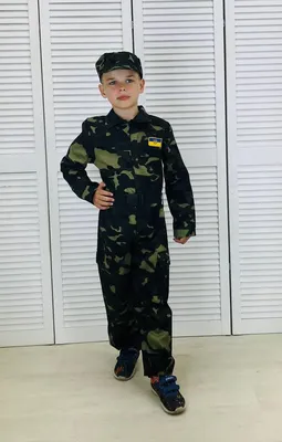 Детский карнавальный камуфляжный костюм военного Рост 100-110 см  (ID#1612889490), цена: 660 ₴, купить на Prom.ua
