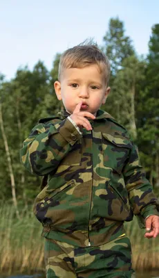 Костюм Спецназ детский камуфляж с бронежилетом для мальчика в интернет  магазине
