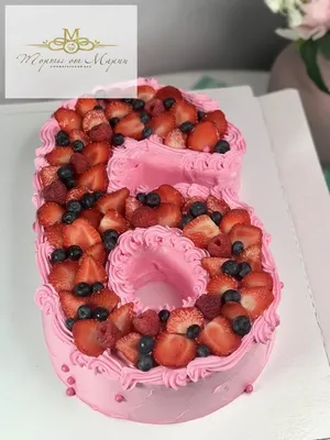Торт с ягодами для мальчика - 49 фото