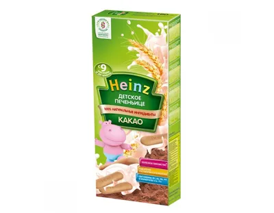 Детское печеньице Heinz с 5 месяцев - «Хорошее детское печенье» | отзывы