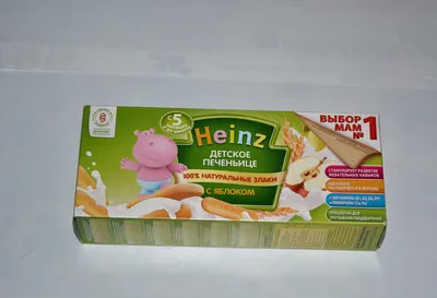 Детское печеньице Heinz с 5 месяцев - «Детское печенье Heinz! Стоит ли  переплачивать или лучше взять бюджетный Бонди?)» | отзывы