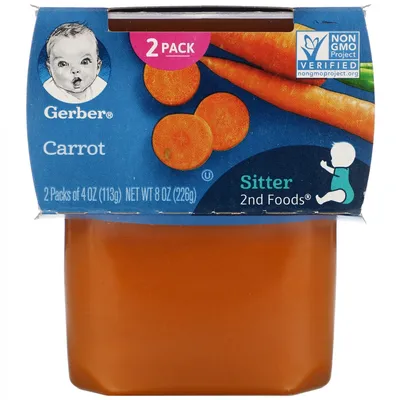 Детское пюре Gerber со вкусом яблока, абрикоса и банана, упаковка 4 шт. по  125 г цена | pigu.lt