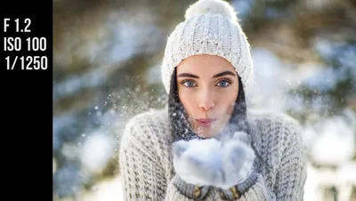 Роскошные образы девушек на фоне снежного покрова