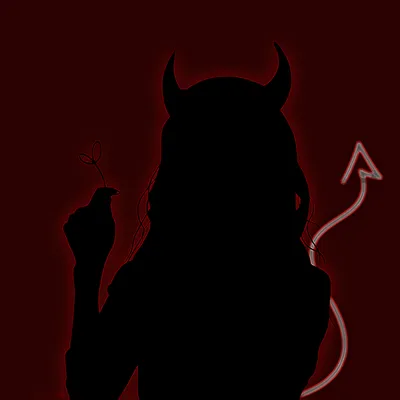 Мультфильм рисованной Девушка дьявол Q версия аватара прекрасный PNG ,  девочки, Девушка дьявол, прекрасный PNG картинки и пнг рисунок для  бесплатной загрузки