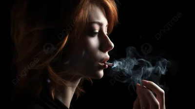 Черно белое девушка курит артнафасад…» — создано в Шедевруме