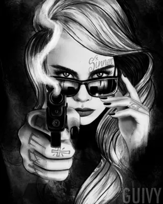 Девушка с пистолетом стоковое фото. изображение насчитывающей изолировано -  28565372