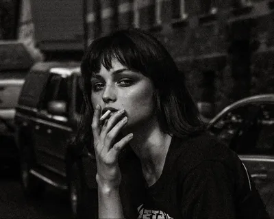Девушка с сигаретой картинки фотографии