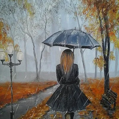 Девушка с зонтиком картинки фотографии