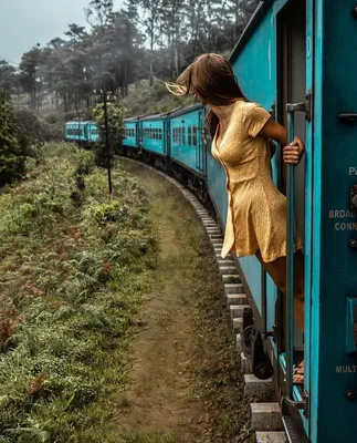 Девушка в поезде :: kojirou – Социальная сеть ФотоКто