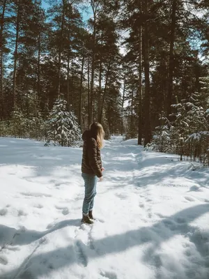 Девушка в снегу картинки фотографии