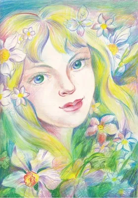 Плакат \"Девушка-весна\" для оформления #весенниепраздники... | Интересный  контент в группе МУЗЫКАЛЬНЫЙ РУКОВОДИТЕЛЬ ДОУ | Весна, Детсадовские  художественные проекты, Детский сад
