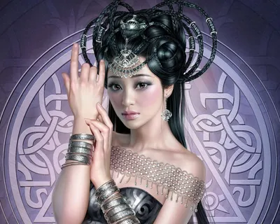 Феи: обои, картинки фэнтези с красивыми девушками для рабочего стола,  fairies - wallpapers fantasy girls