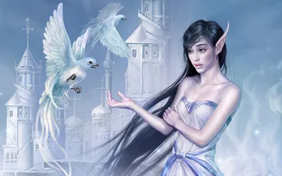 Девушки фэнтези, эльфийки. Fantasy girls (56 обоев) » Смотри Красивые Обои,  Wallpapers, Красивые обои на рабочий стол