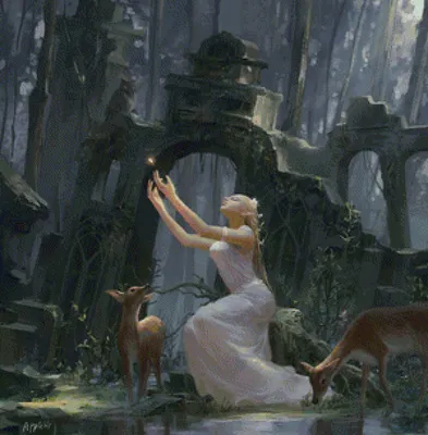 Девушки фэнтези из книг | Фэнтези | Постила