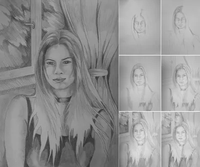 Рисунок карандашом :: OAOI Art :: Traditional art :: арт девушка :: artist  :: art (арт) / смешные картинки и другие приколы: комиксы, гиф анимация,  видео, лучший интеллектуальный юмор.