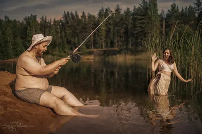 На рыбалке. Фотограф Сергей Рехов