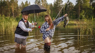 Прекрасные девушки на рыбалке и их уловы | Обитатели водных глубин | Дзен