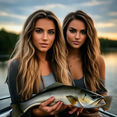 Девушки на рыбалке (подборка из 17 фото) | Ни хвоста, ни чешуи | Дзен