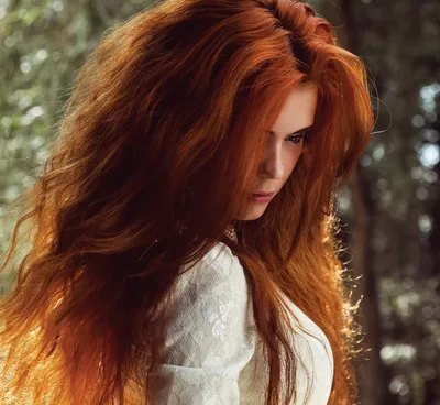 Портрет девушки с рыжими волосами Stock Photo | Adobe Stock