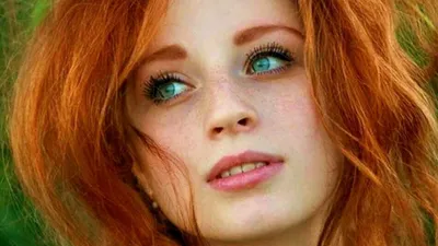 Русая девушка с зелеными глазами - 71 фото