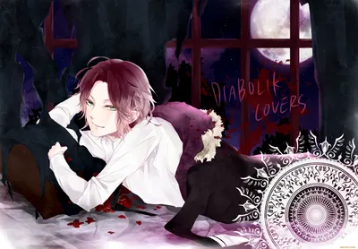 Обои Аниме Diabolik Lovers, обои для рабочего стола, фотографии аниме,  diabolik lovers, дьявольские, возлюбленные Обои для рабочего стола, скачать  обои картинки заставки на рабочий стол.