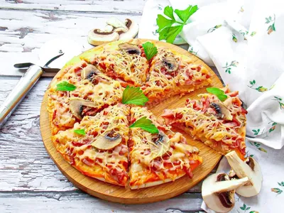 Диетическая пицца для ЗОЖ – пошаговый рецепт от героя МастерШеф Александра  Горчакова - «ФАКТЫ»