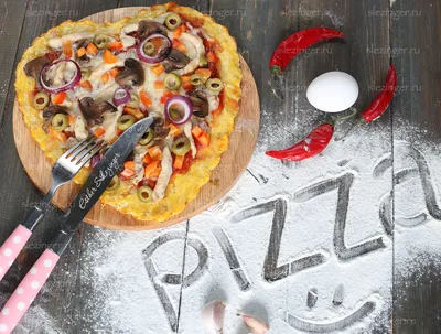 диетическая пицца — Готовим Без Глютена