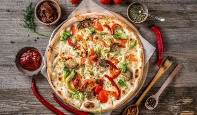Омлет «Полу-пицца» – рецепт и пищевая ценность блюда | Томск «Доктор  Борменталь»