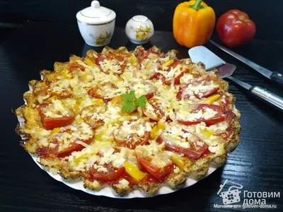 Диетическая пицца с цветной капустой - пошаговый рецепт с фото на Готовим  дома