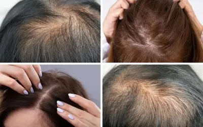 Диффузное выпадение волос | Пикабу