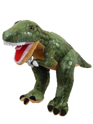 Мягкая игрушка Dino World Динозавр Тирекс, 49 см. ABtoys 17068593 купить за  1 071 ₽ в интернет-магазине Wildberries