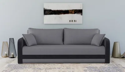 Диван Бостон Ultra grey grafit - купить по лучшим ценам, заказать онлайн в  каталоге интернет магазина качественной мебели Мебель Шара