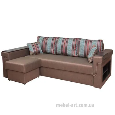 Угловой диван-кровать Дуэт шоколадный купить в Краснодаре по низкой цене в  интернет-магазине «Такка»