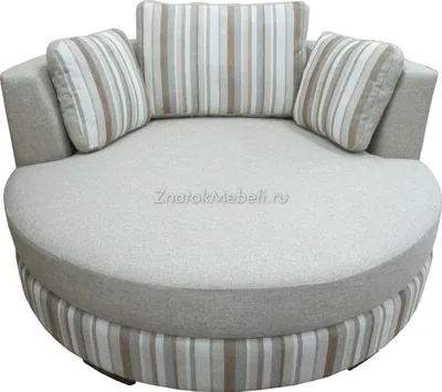 Круглый диван купить в Новосибирске, фото и цена от компании 'АВТОР, ателье  мягкой мебели' - ЗНАТОК МЕБЕЛИ