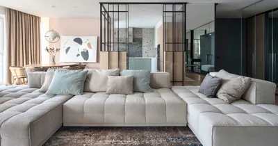 Различные цветовые решения дивана в интерьере гостиной - магазин мебели  Dommino