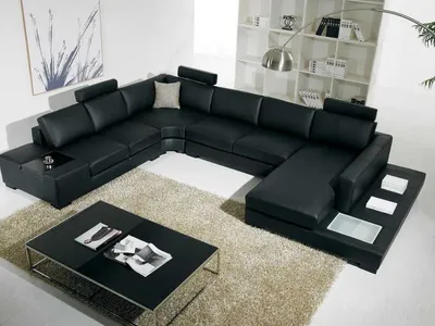 Большие диваны - 104 фото выбора модного цвета и современного дизайна