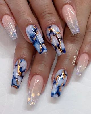 Коррекция акрил под лак + дизайн - Студия красоты \"NailsProfi\"