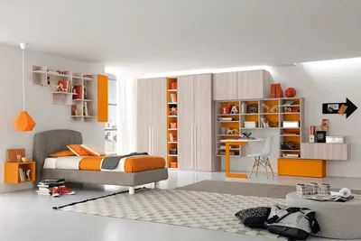 14,9 кв.м — современный дизайн комнаты подростка | Alltowall | Дзен