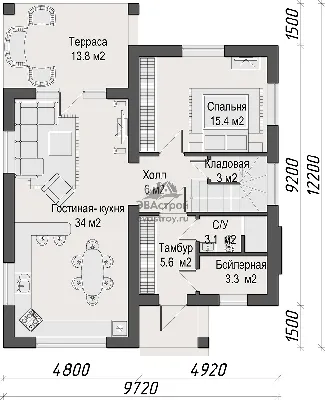 Дизайн-проект дома 120 кв. м. - секреты комфорта
